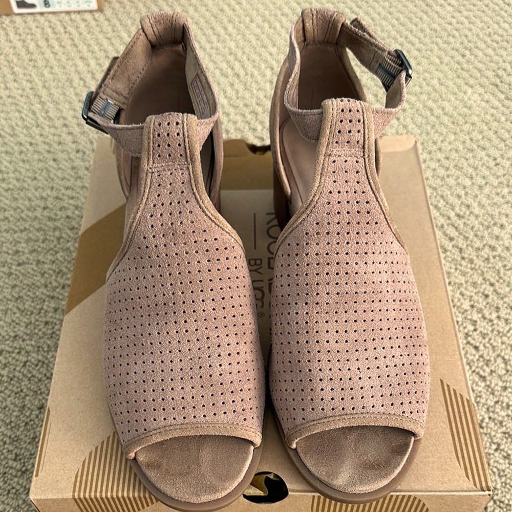 Kookaburra Ashlyn suede bootie shoe